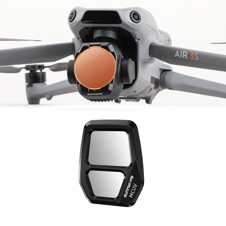 For DJI Air 3S Sunnylife Camera Lens Filter, MCUV, ND8, ND16, ND32, ND64, CPL, ND8PL, ND16PL, ND32PL, ND64PL, 3 in 1 CPL ND8 ND16, 4 in 1 ND8-64, 4 in 1 ND8-64PL, 4 in 1 UV CPL ND32 ND64, 6 in 1 UV CPL ND8-64 For DJI Air 3S Sunnylife Camera Lens Filter, MCUV, ND8, ND16, ND32, ND64, CPL, ND8PL, ND16PL, ND32PL, ND64PL, 3 in 1 CPL ND8 ND16, 4 in 1 ND8-64, 4 in 1 ND8-64PL, 4 in 1 UV CPL ND32 ND64, 6 in 1 UV CPL ND8-64